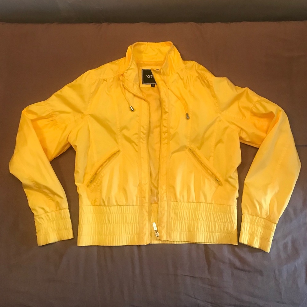 Yellow Xoxo jacket